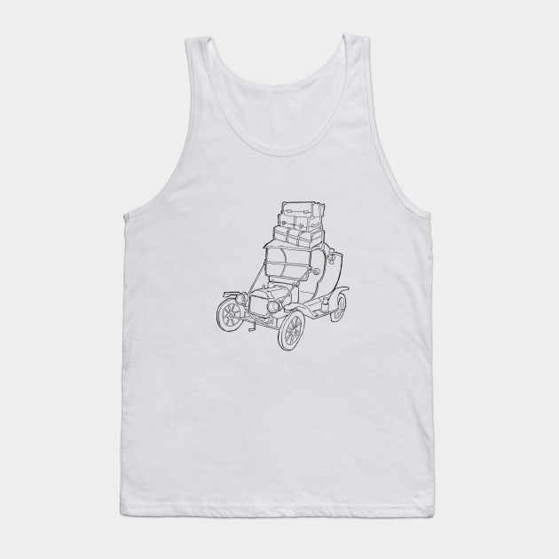 Brump brump Tank Top by corbeau